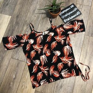 5 for $10 Cato Cold Shoulder Top